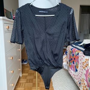 Abercrombie Black Bodysuit